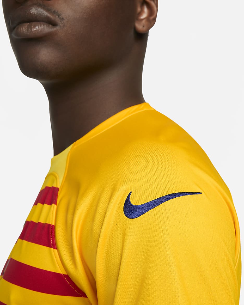 Yellow nike soccer jersey orders